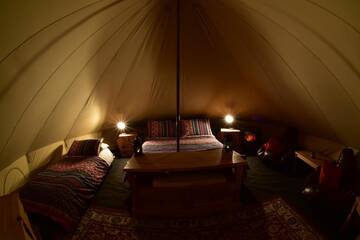 Фото номера Семейный шатер Кемпинги Doolin Glamping г. Дулин 6
